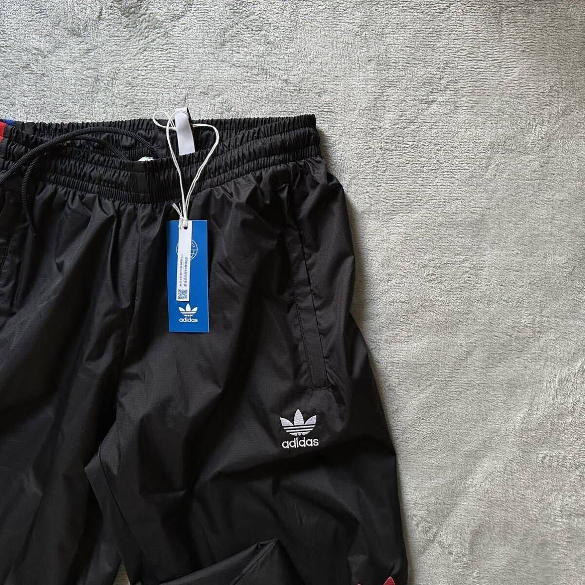  cheap postage L size new goods adidas originals Adidas Originals to ref . il truck pants nylon black red black red aGE0839