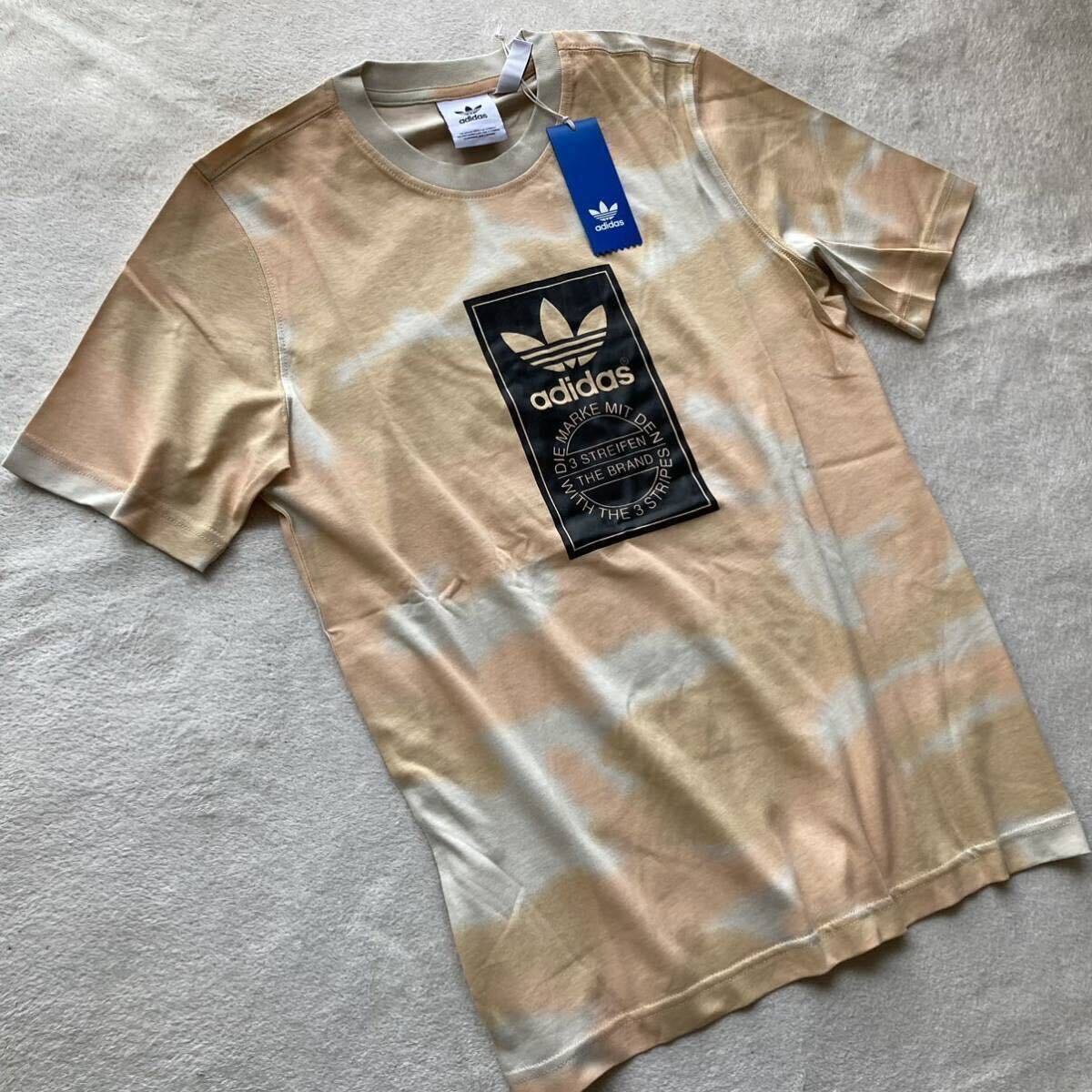 格安送料 Lサイズ 新品 adidas originals アディダス オリジナルス Tシャツ 半袖 スポーツウェア 迷彩 カモ コットン シャツ ロゴ GN1864_画像5