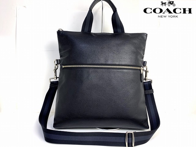 美品 送料無料 コーチ メンズ COACH レザー 2Way ショルダー 美品 送料無料 コーチ メンズ COACH レザー 2Way ショルダー