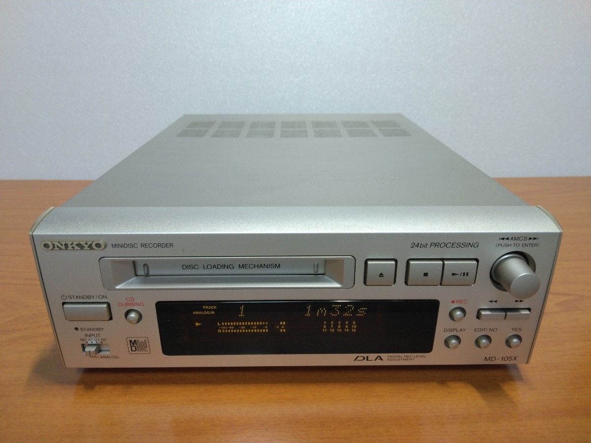 ONKYO MD-105X MDデッキ　インテック MDレコーダー