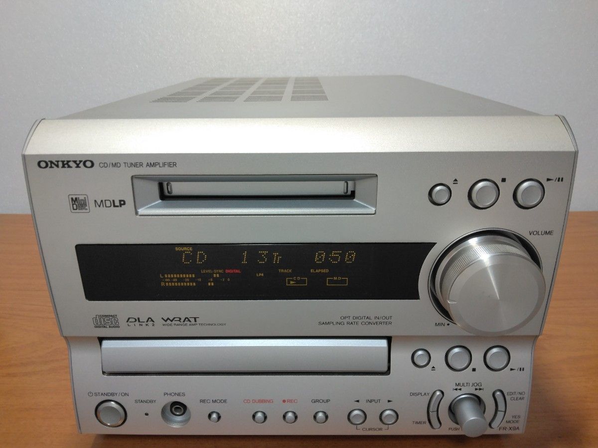 ピック新　ONKYO FR-A9X CD/MDコンポ