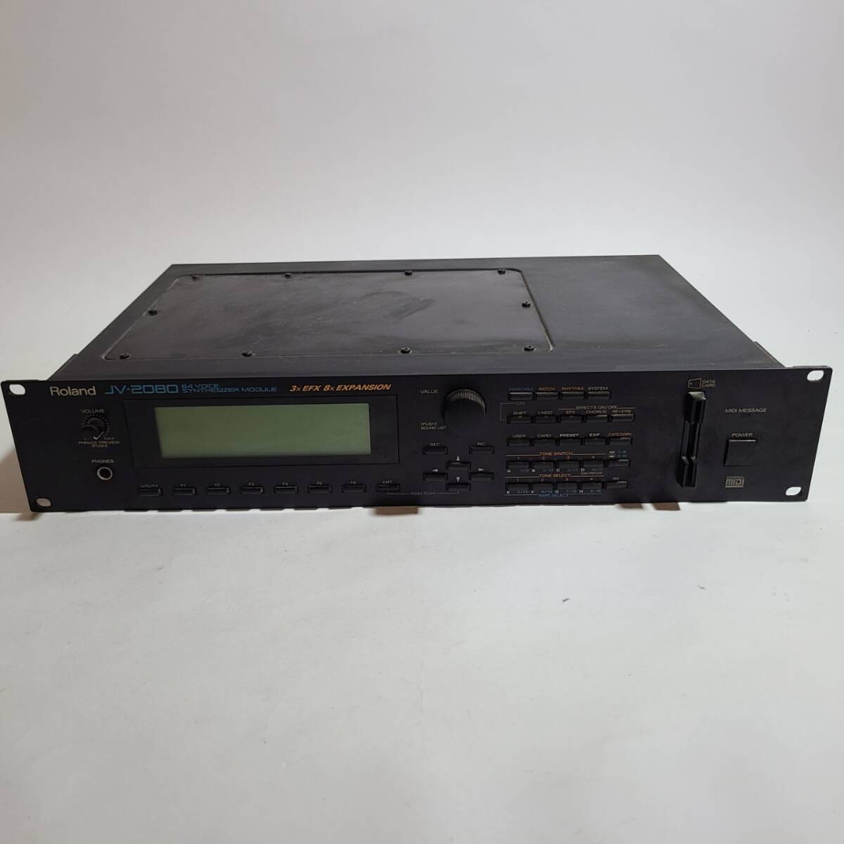 Roland Roland JV-2080 sound module operation not yet verification 