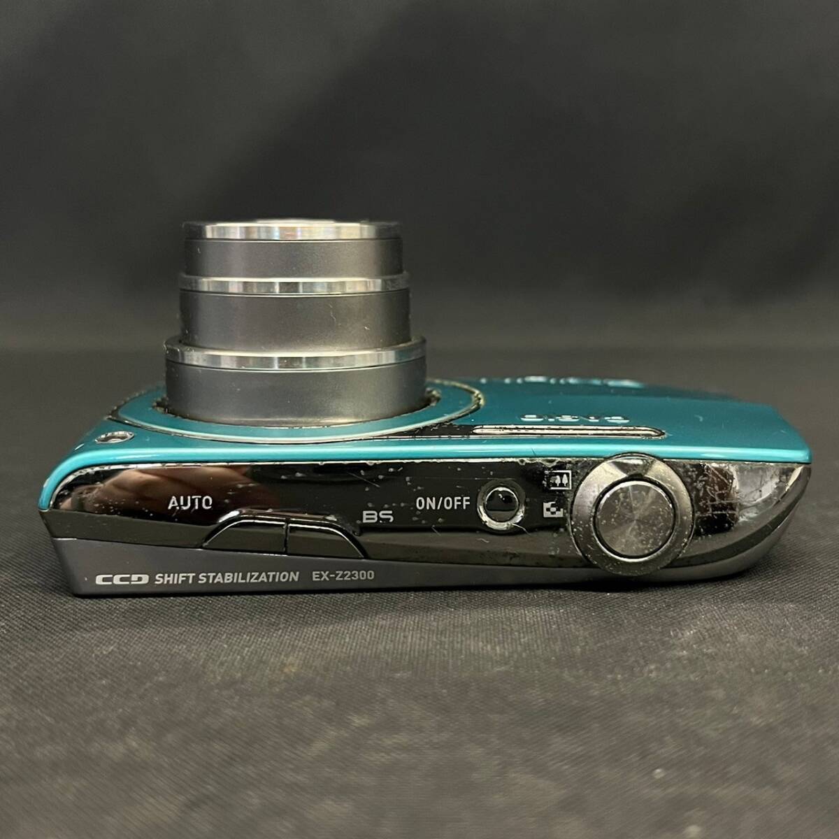 BDd198R 60 CASIO EXILIM EX-Z2300 14.1MEGA PIXELS エクシリム 26mm WIDE OPTICAL 5x f=4.7-23.5mm 1:2.8-6.5 ブルー デジタルカメラの画像6