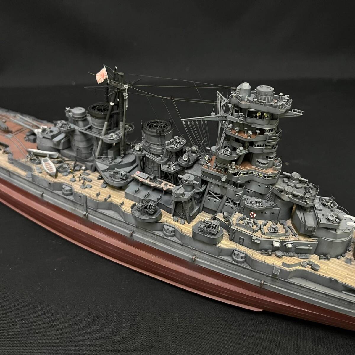 BDg053I 140 FUJIMI/フジミ模型 1/350 艦船モデルシリーズ No.1 日本海軍高速戦艦 金剛 プラモデル パーツ 乗組員 ステッカー 説明書_画像6