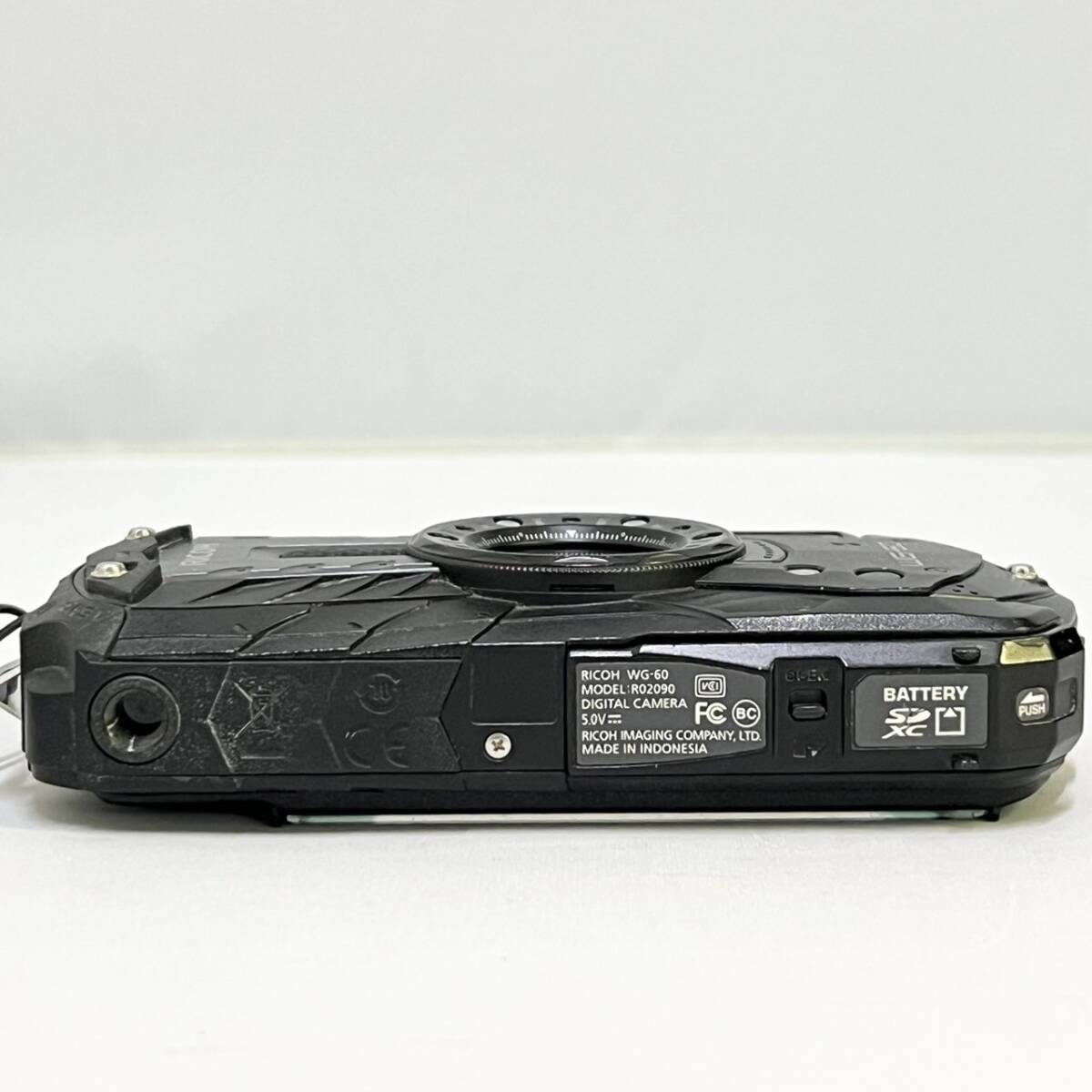 BEg090I 60 RICOH WG-60 リコー デジタルカメラ ブラック 防水カメラ 14m防水 耐衝撃 防塵 耐寒 1600万画素 マーメードモード搭載_画像6