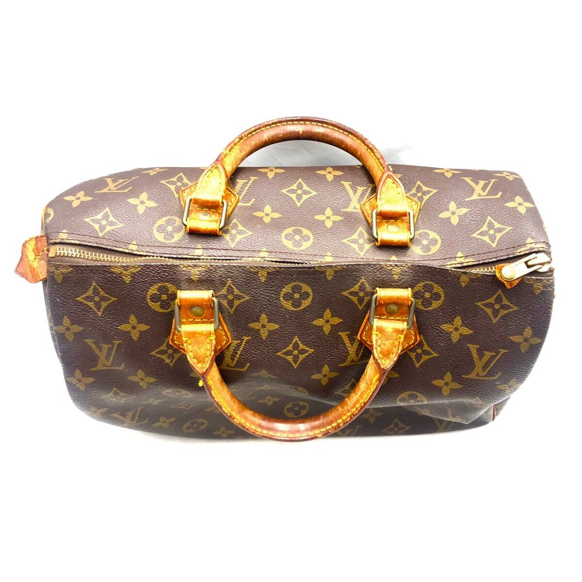 BEm037I 80 LOUIS VUITTON M41526 ルイヴィトン スピーディ30 モノグラム ハンドバッグ ボストンバッグ ブランドバッグ_画像5