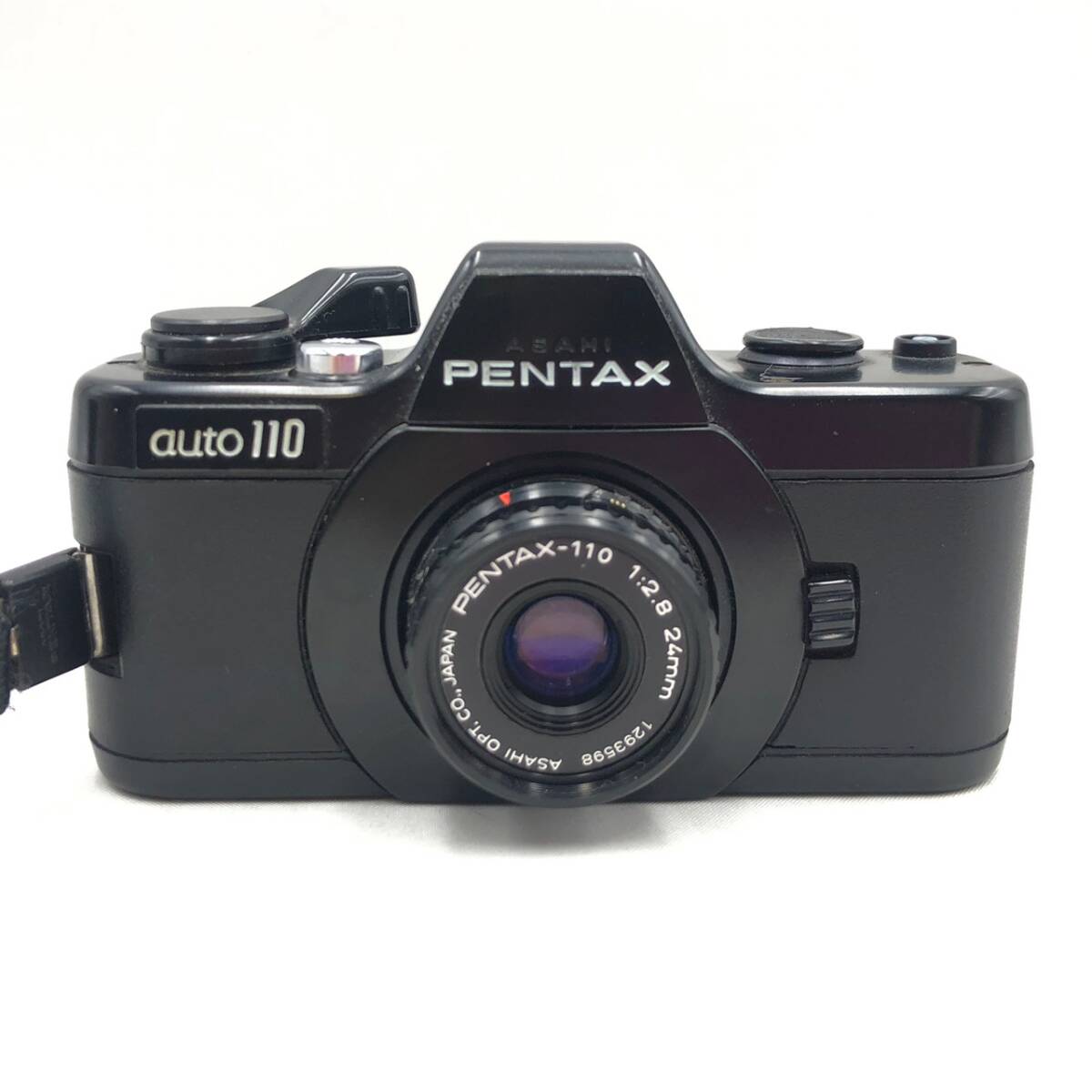 BEm043R 60 PENTAX auto 110 レンズ まとめ 1:2.8 70mm 24mm ミニ 小型 フィルムカメラ 一眼レフ コンパクト レトロ アンティーク_画像2