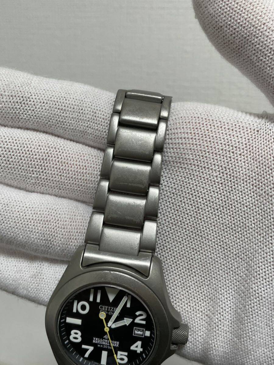 CITIZEN PROMASTER landイエローストーン チタン シチズン CITIZEN PROMASTER landイエローストーン チタン シチズン