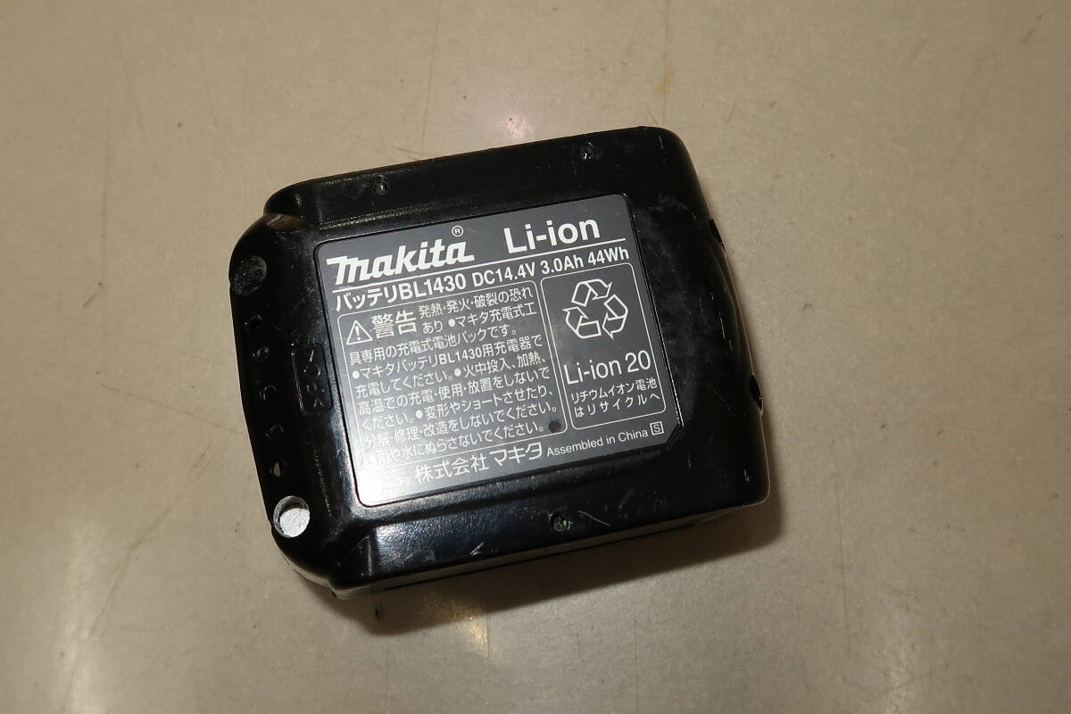 makita BL1430リチウムイオンバッテリー 14.4V 3.0Ah 純正 マキタ_画像3
