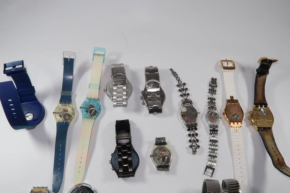 1 jpy ~SWATCH Swatch wristwatch various together total 20 point 