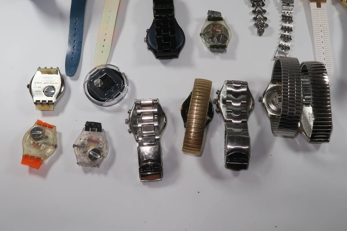 1 jpy ~SWATCH Swatch wristwatch various together total 20 point 