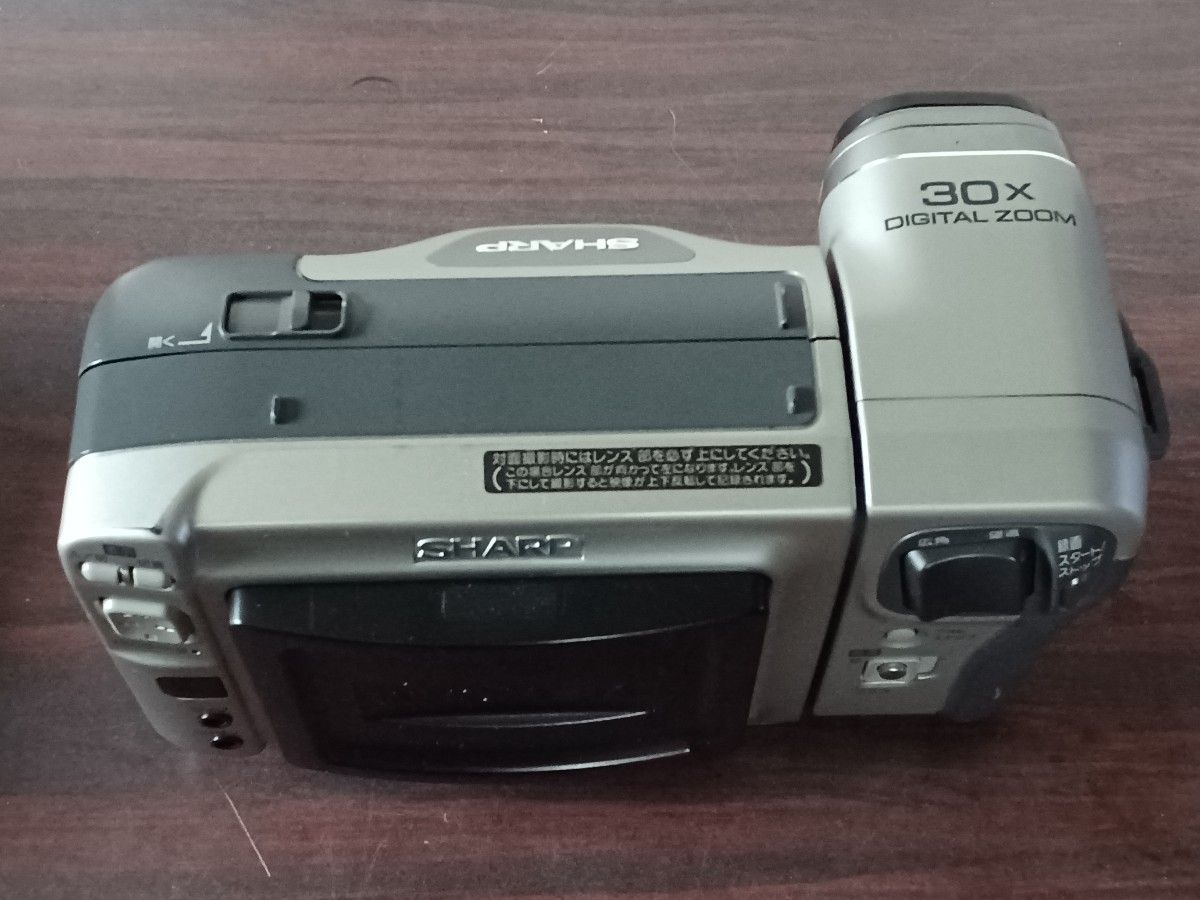 SHARPデジタルビデオカメラ、VL-DC2、ミニDVテープ、ジャンク品