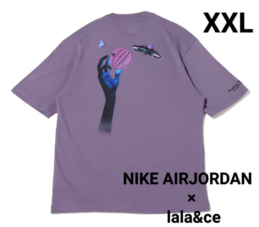 【№621】ジョーダン LaLa&ce コラボ Tシャツ XXL_画像1