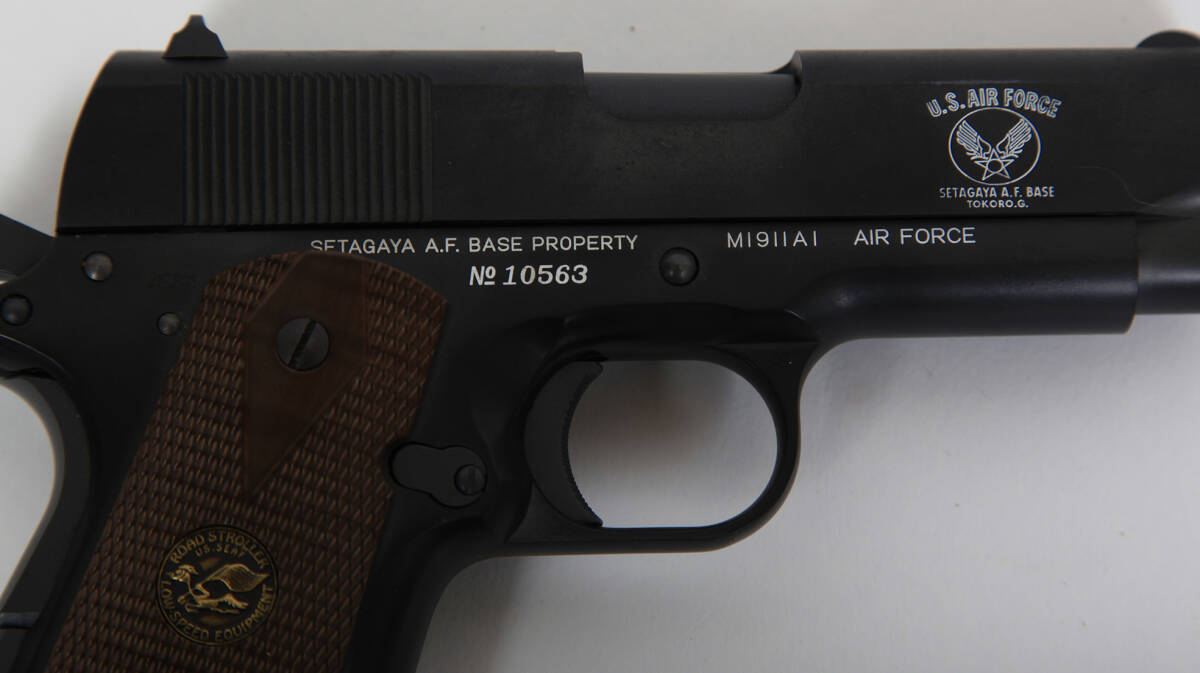 SETAGAYA A.F. BASE PROPERTY M1911AI AIR FORCE 限定モデル　中古　個人出品　売切り_画像7