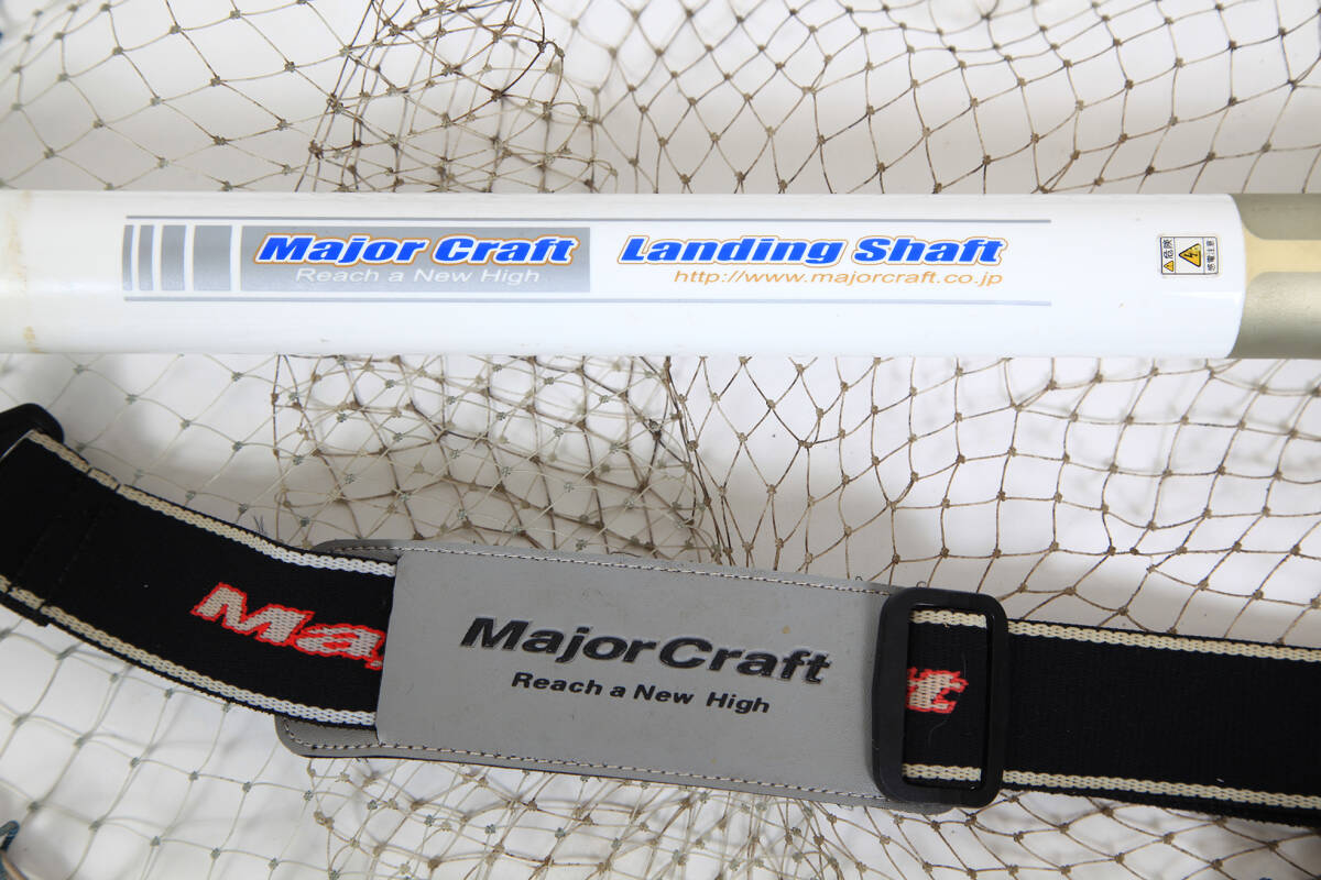  рыболовная сеть вал Major Craft LS-600 сачок Gamakatsu нержавеющая сталь Super Long 6m б/у частная выставка прямые продажи 