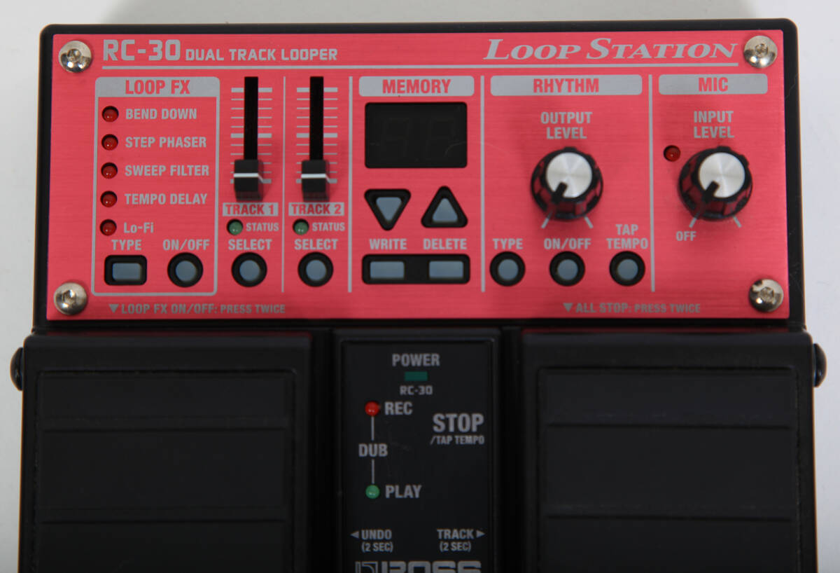 BOSS RC-30 DUAL TRACK LOOPER LOOP STATION unused private exhibition outright sales 