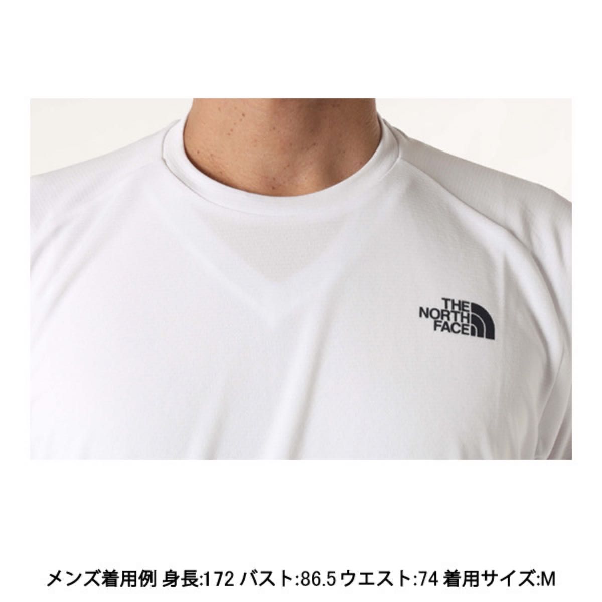 THE NORTH FACE ザノースフェイス 半袖Tシャツ ショートスリーブアンペアクルー NT62282 メンズMホワイト新品