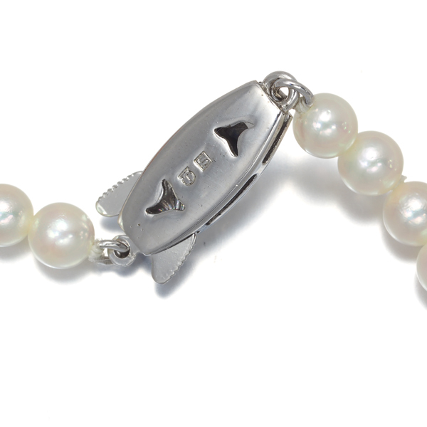 タサキ ネックレス ベビーパール 真珠 4.6-5.0mm シルバー BLJ 大幅値下げ品_画像4