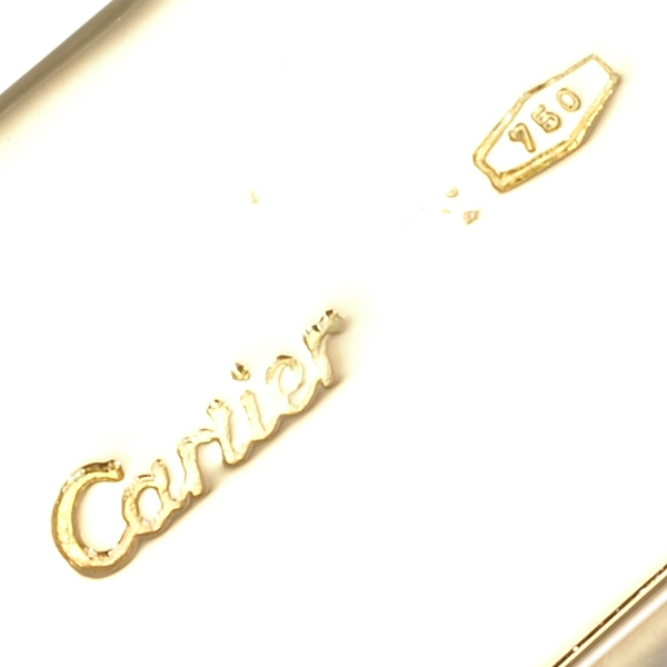  Cartier pendant top in goto1/4OZ charm K18YG BLJ