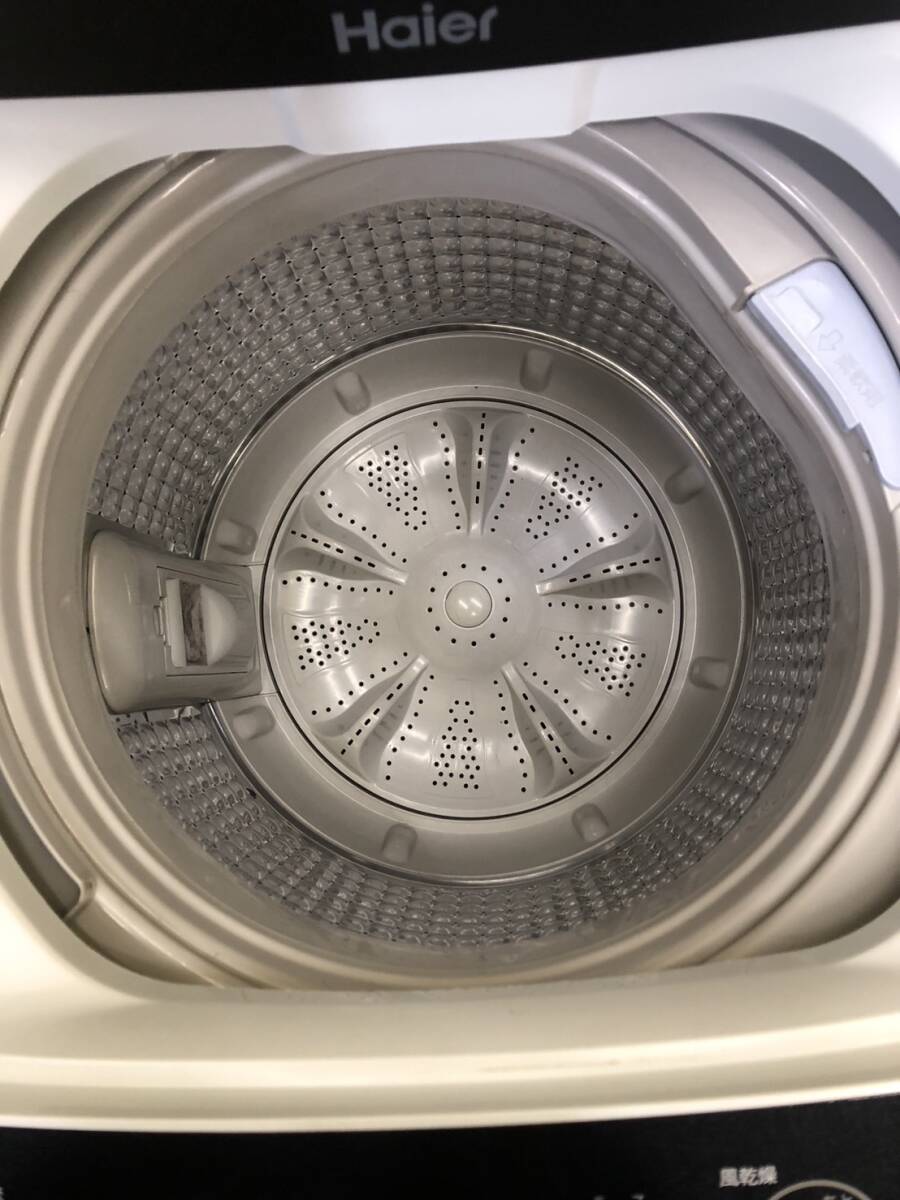 中古 HAIER　ハイアール 5.5kg 全自動洗濯機 JW-C55D 2021年製 引き取り大歓迎 [AB997]　入札する前、在庫確認の問い合わせが必要です。_画像9