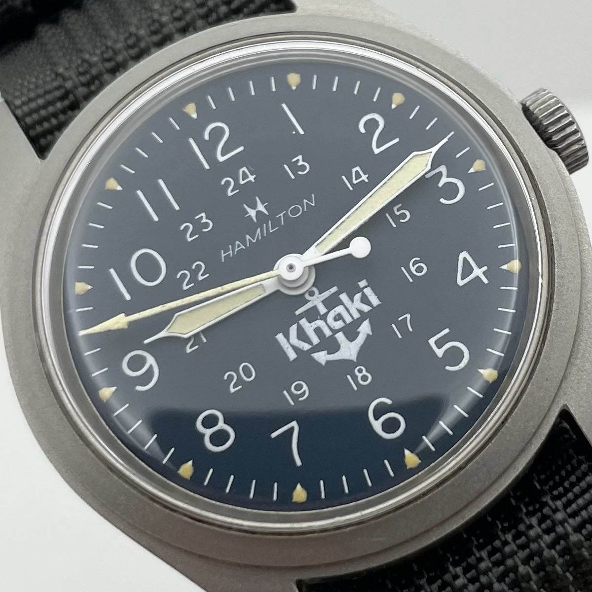 美品 ハミルトン カーキ 手巻き 921980 HAMILTON khaki