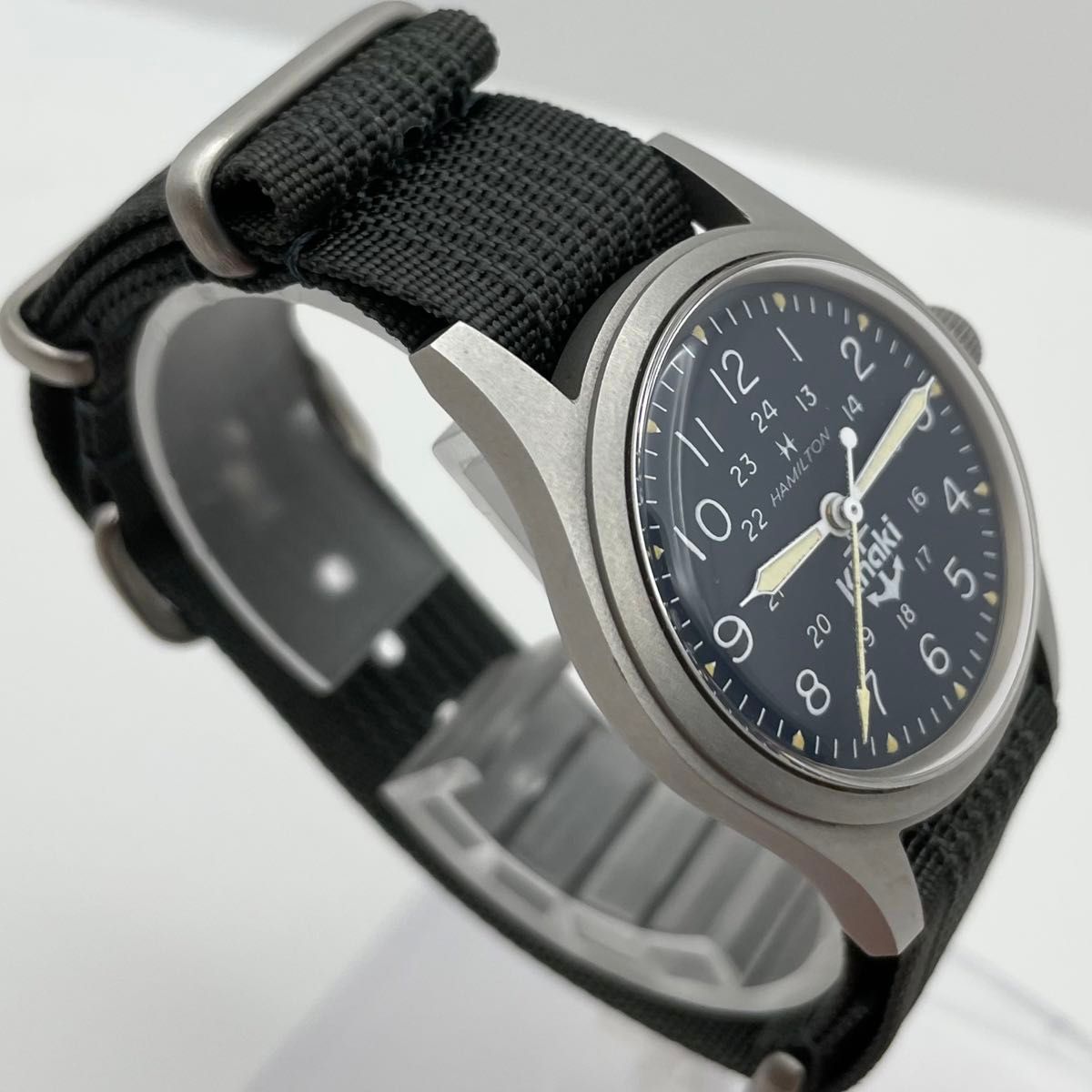 美品 ハミルトン カーキ 手巻き 921980 HAMILTON khaki