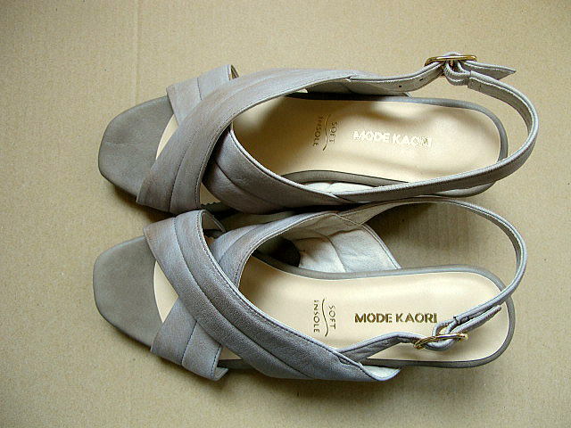 * mode kaoliMODE KAORI* tag none, unused! beige group, sandals *23cm