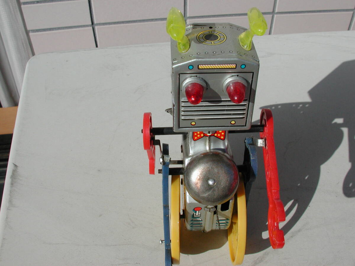  Junk 1950 period wheel robot zen my type key none Asahi toy 