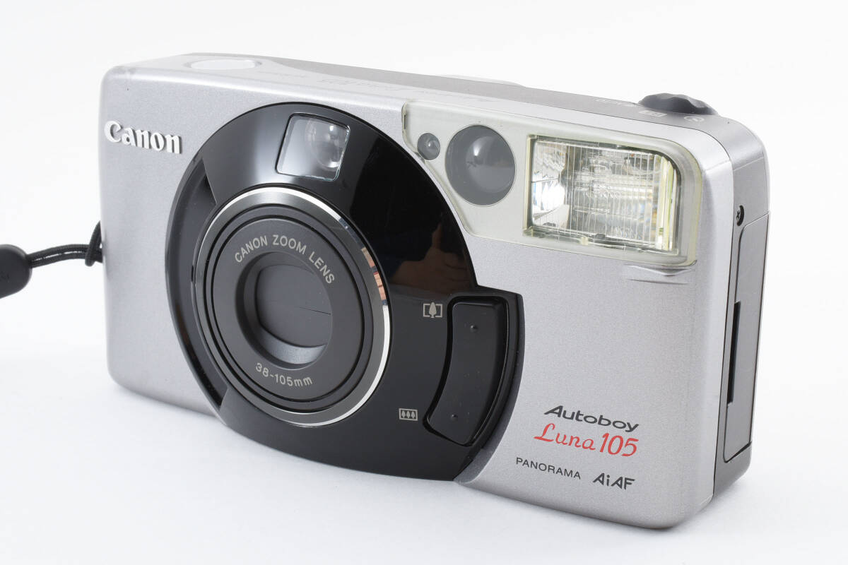 [完動美品]　Canon キヤノン Autoboy Luna 105 コンパクトフィルムカメラ #2133783A_画像2