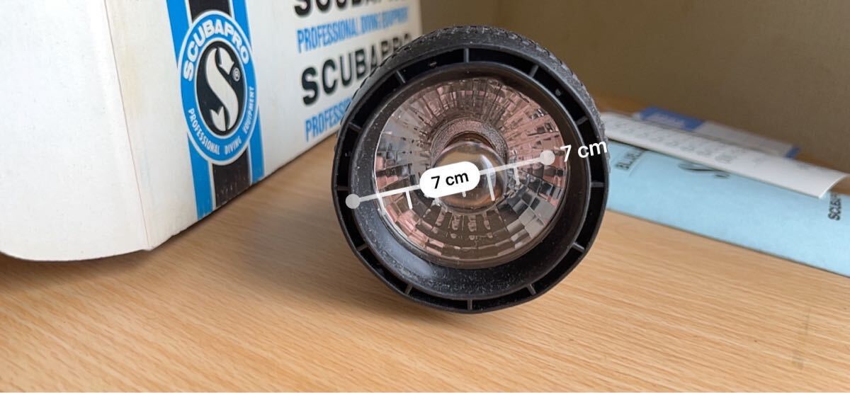 未使用品　SCUBAPROスキューバプロ　ブルーライト _画像5