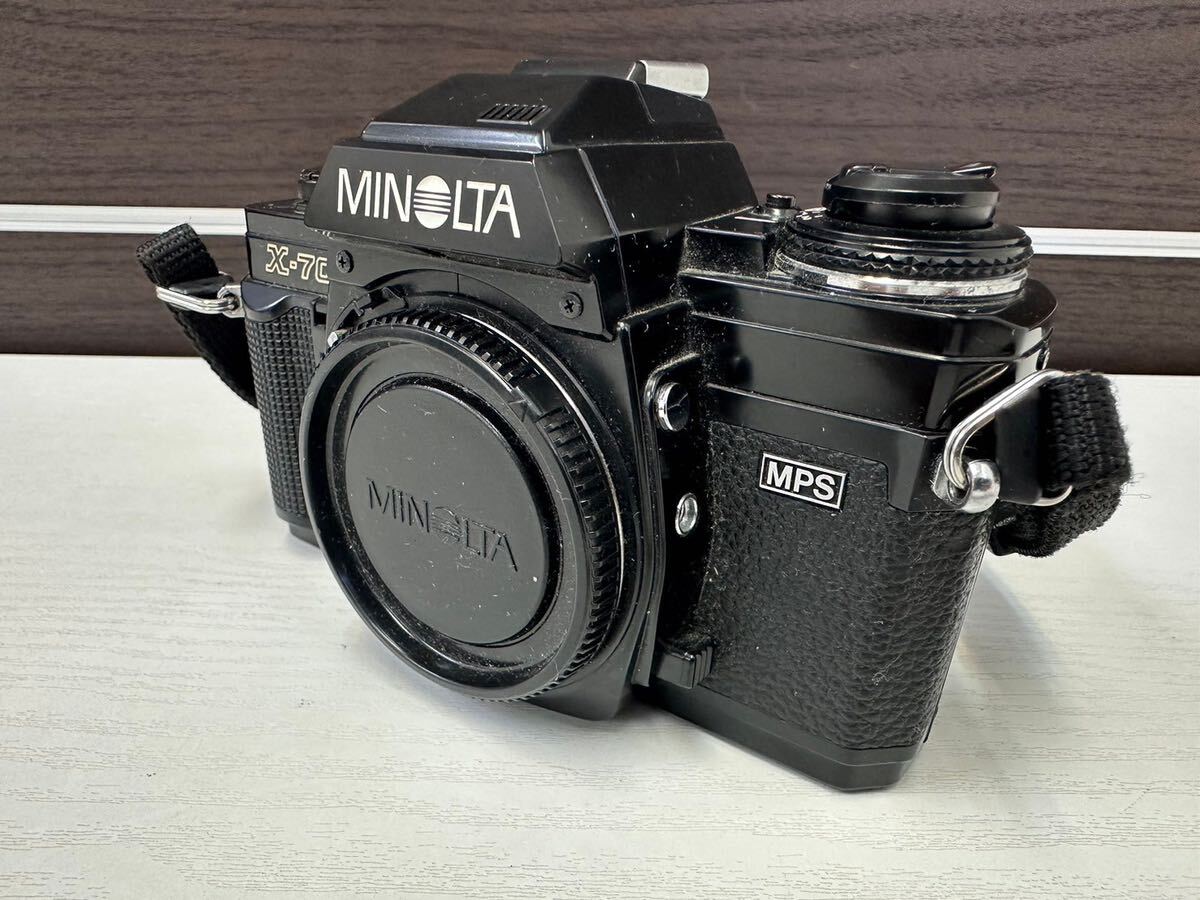 MINOLTA ミノルタ カメラ X-700 ボディ 一眼レフ フィルムカメラ ブラック 現品のみ 動作未確認 ジャンク_画像3