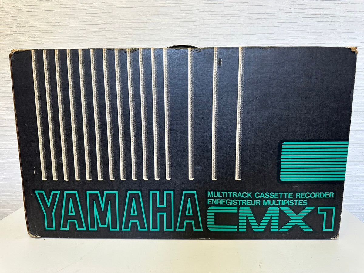 YAMAHA ヤマハ CMX1 カセットデッキ マルチトラックカセットレコーダー ミキサー 通電確認済み 動作未確認 箱付き_画像10