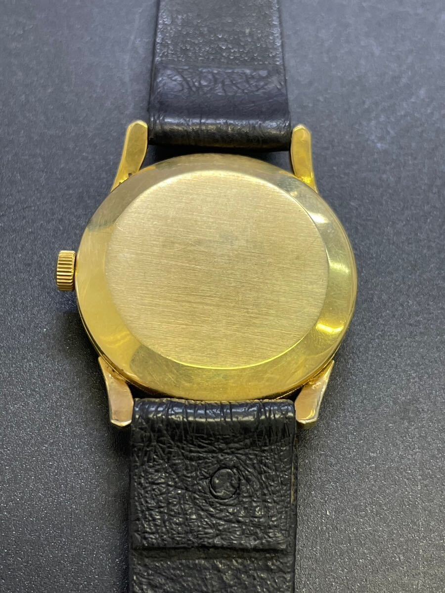 IWC SCHAFFHAUSEN シャフハウゼン CAL.89 K18 金時計 総重量38.2g 18金 ゴールド文字盤 メンズ 手巻き 腕時計 動作確認済みの画像4