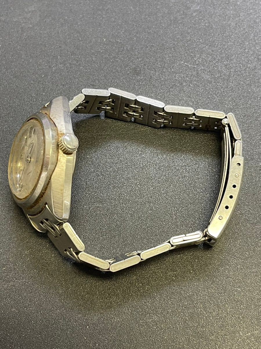 SEIKO セイコー AUTOMATIC オートマチック 2205-0140 21石 デイト シルバー文字盤 レディース 自動巻き 腕時計 動作確認済みの画像7