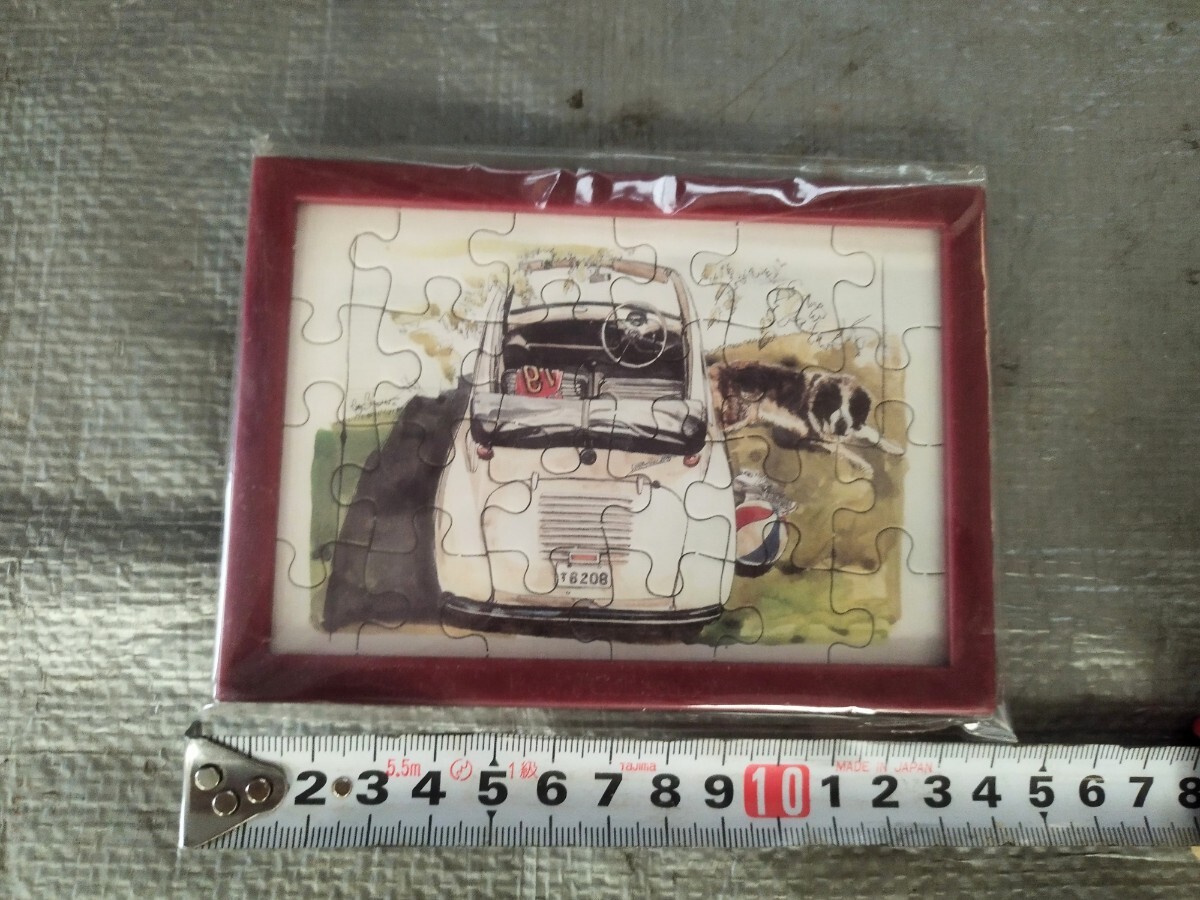  Subaru 360 small puzzle unused goods 1 piece 