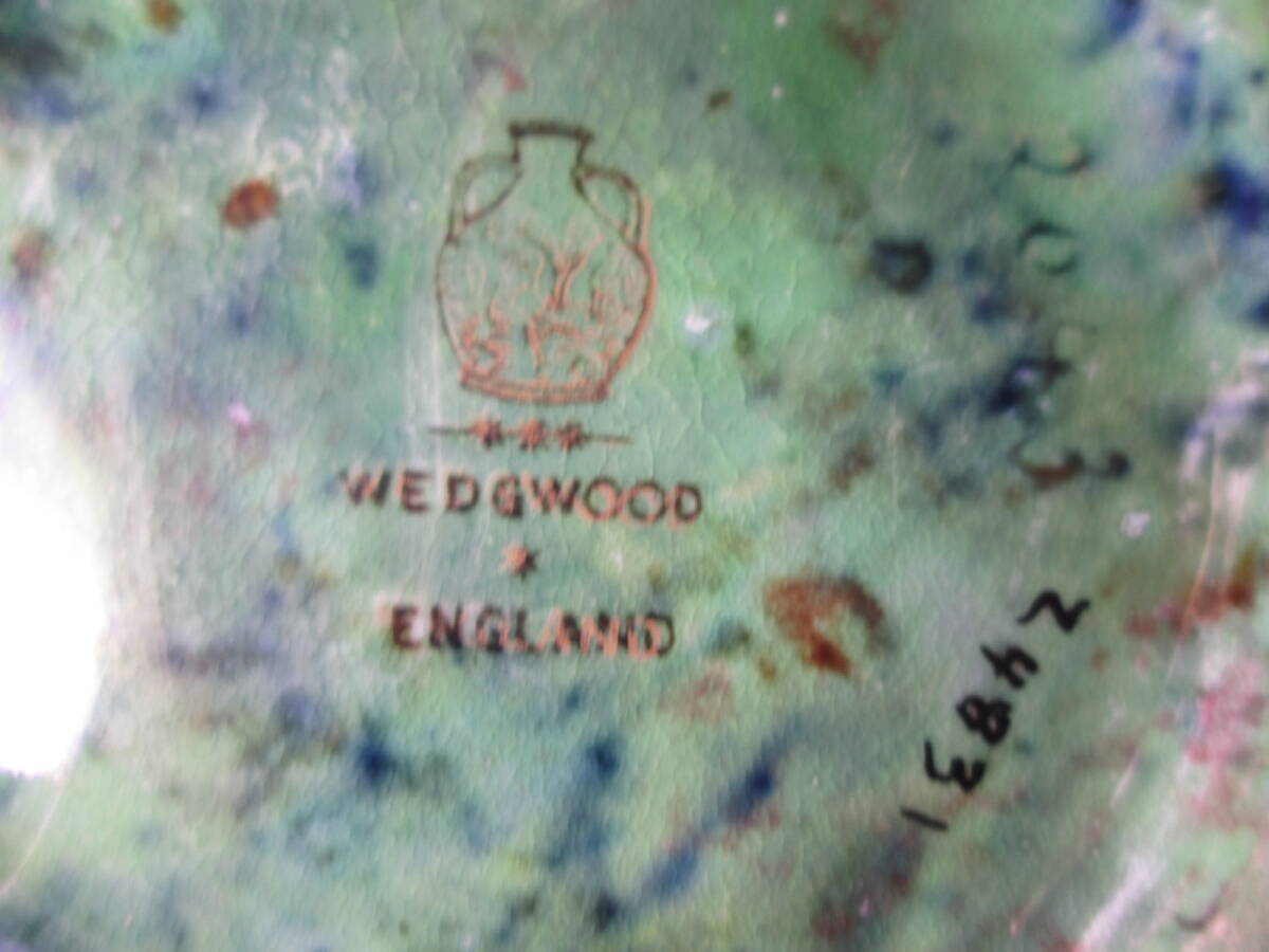 ☆西洋アンティーク・Wedgwood ウエッジウッド 金彩玉を追う龍文 花瓶 木箱付_画像10