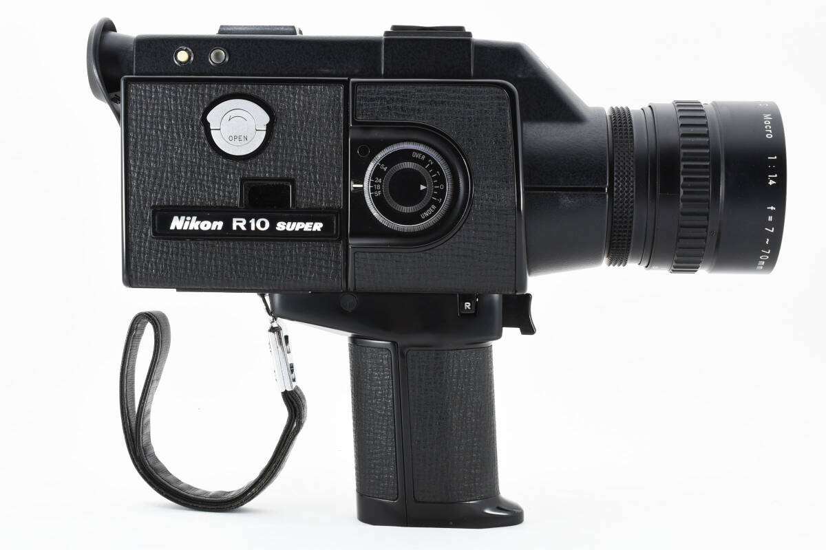 【元箱付き】 Nikon ニコン R10 SUPER 8ミリカメラ ムービーカメラ 8mmフィルムカメラ シネマカメラ 【動作未確認】 #5768_画像5