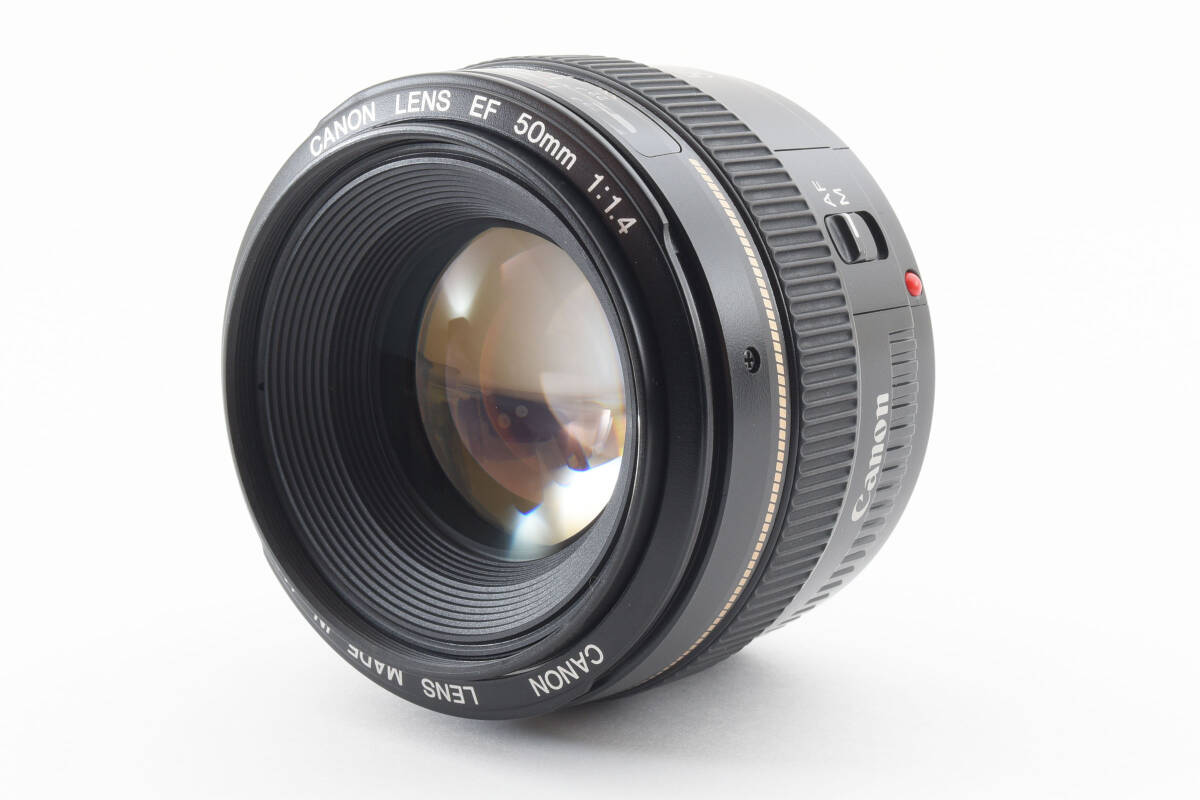 【良級】 Canon キャノン EF50mm F1.4 USM フルサイズ対応 単焦点 レンズ 一眼レフカメラ オートフォーカス 【動作確認済み】 #5541_画像2