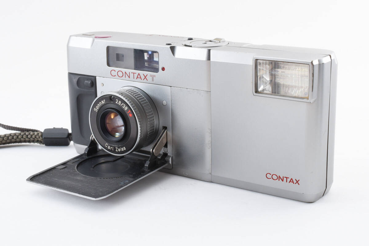CONTAX コンタックス T 初代 ストロボ付き フィルムカメラ 【現状品・動作確認済み】 #5738_画像2