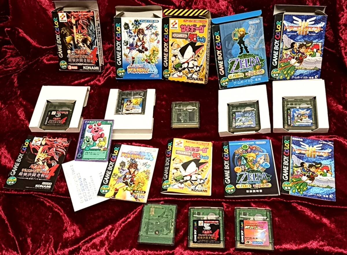 任天堂　ゲームボーイカラー専用カートリッジ　カセット複数　ジャンク_画像3