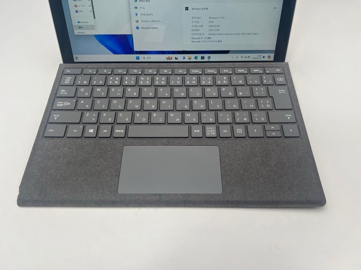 Microsoft Surface Pro 7 Core i5-1035G4 メモリ8G SSD128GB 