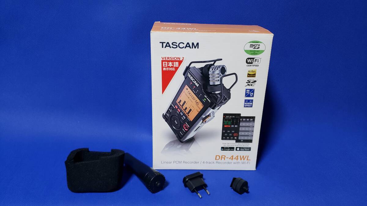 TASCAM DR-44WL ［Wi-Fi接続対応 リニアPCMレコーダー］_画像2