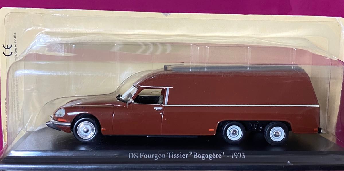 【DS Collection】シトロエン CITROEN DS FOURGON TISSIER 1973 1/43