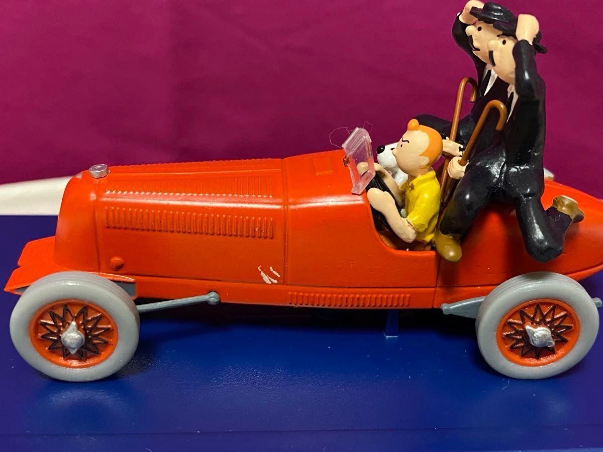 【Tintinタンタン車】LE BOLIDE ROUGE 1/43 中古