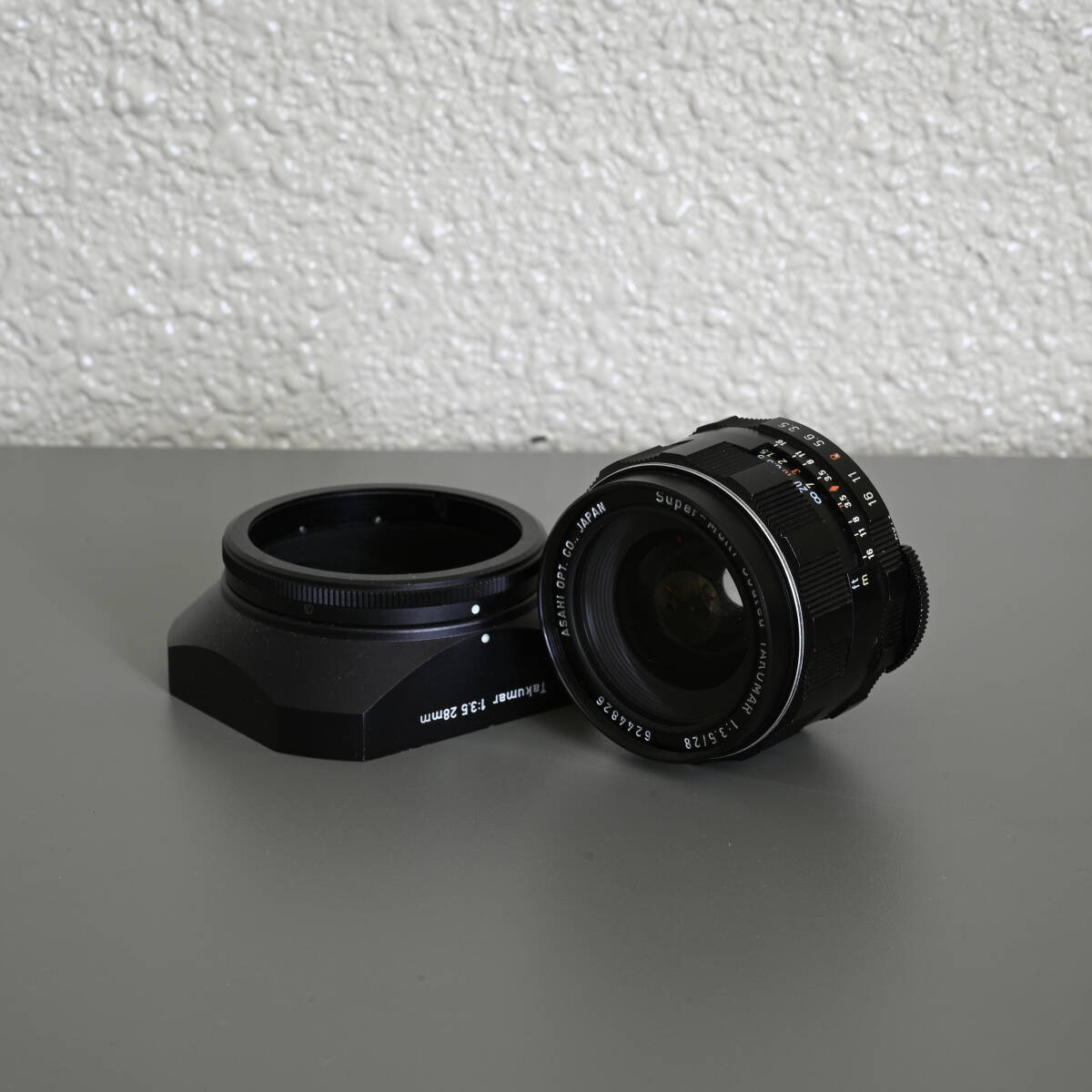旭工学 Super-multi-coated Takumar 28mm F3.5 M42 単焦点レンズ 1円スタートの画像1