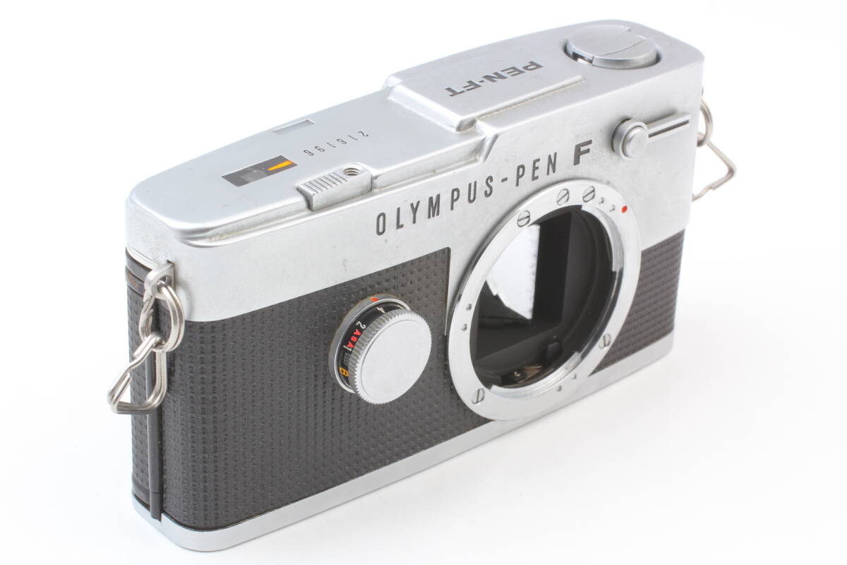 ◆極美品◆ オリンパス OLYMPUS PEN-FT ペン ハーフサイズ フイルムカメラ F.Zuiko Auto-S 38mm F1.8 単焦点 標準 MF レンズ_画像6