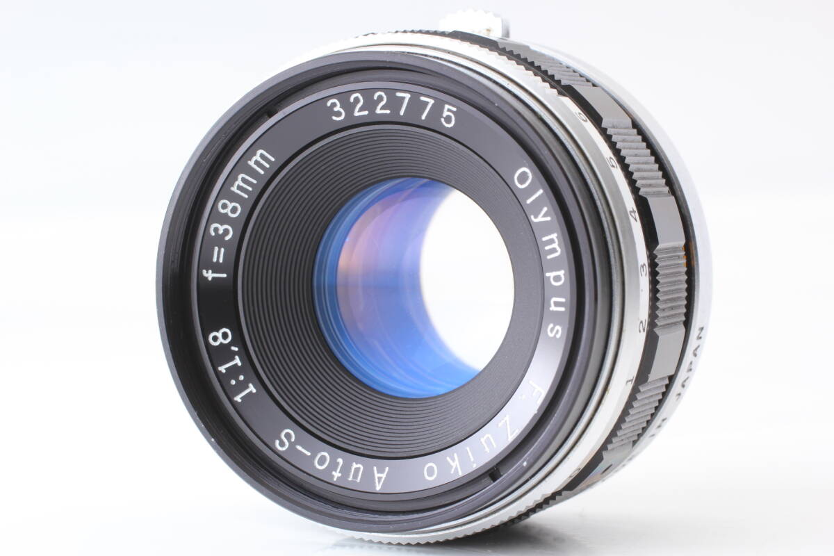◆極美品◆ オリンパス OLYMPUS PEN-FT ペン ハーフサイズ フイルムカメラ F.Zuiko Auto-S 38mm F1.8 単焦点 標準 MF レンズ_画像3