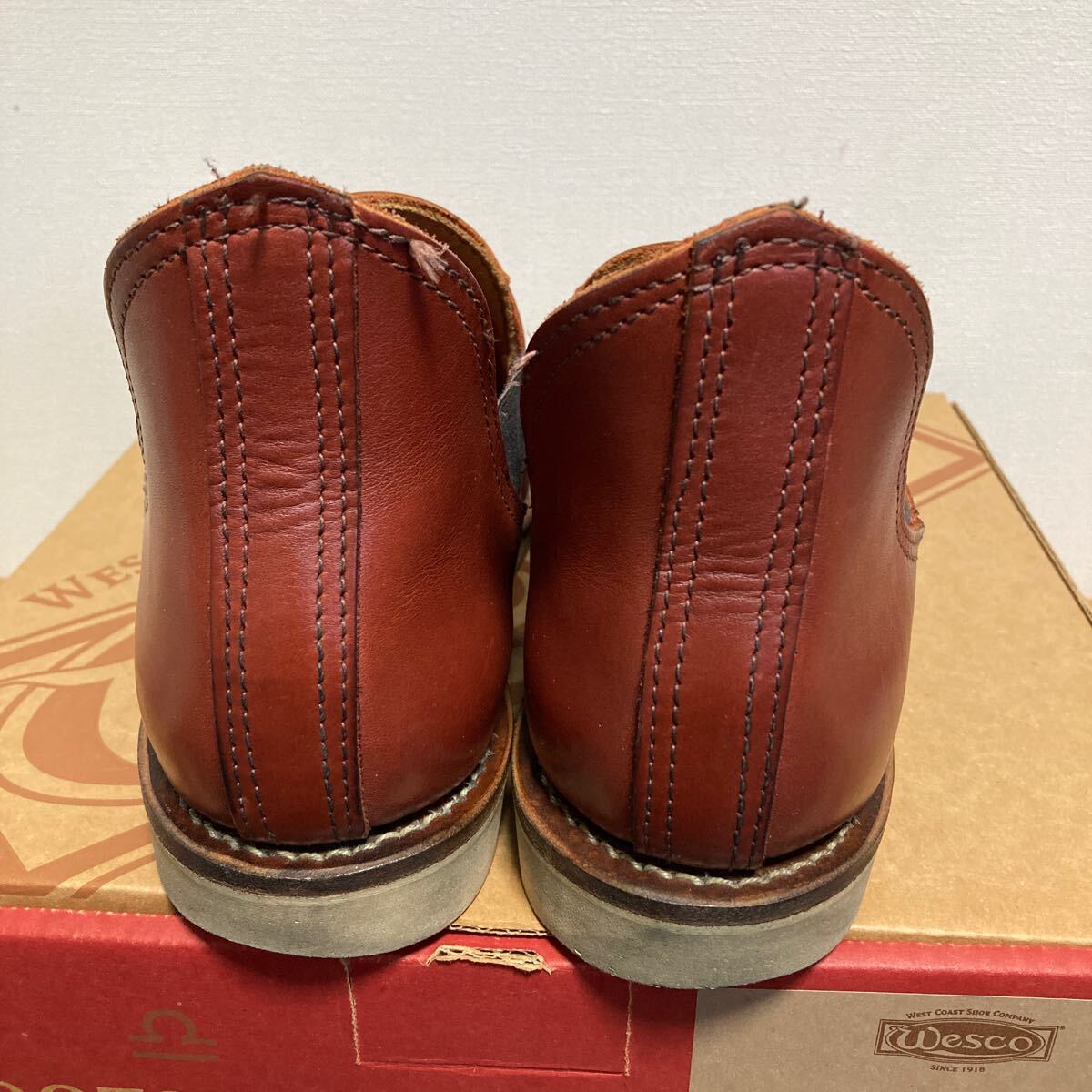 Wesco Romeo ウエスコ ロメオ サイドゴアブーツ ブラウン 赤茶 サイズUS10E 28cm_画像3