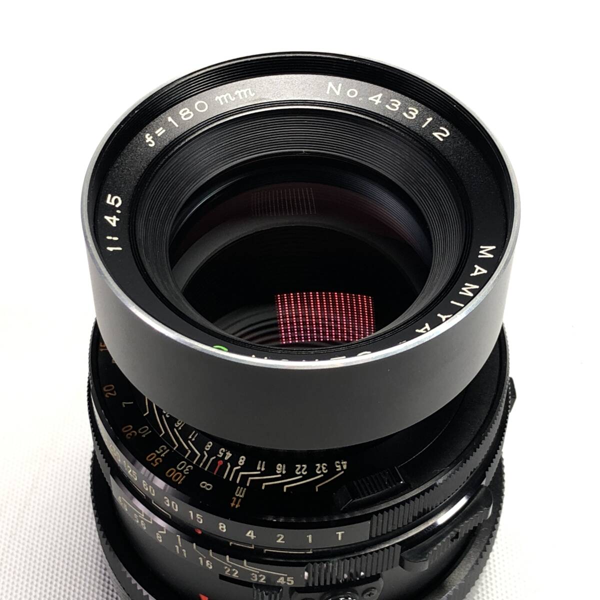 MAMIYA-SEKOR C 180mm F4.5 マミヤ 単焦点 レンズ 並品 24E ヱOA4gの画像3