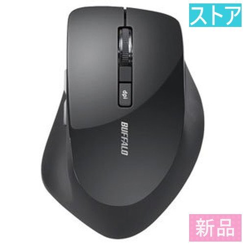 新品・ストア★BlueLEDマウス(ワイヤレス) バッファロー BSMBW320BK ブラック 新品・未使用_画像1